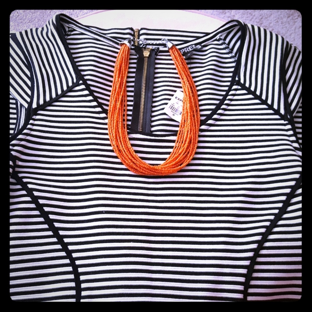 Express stripe dress